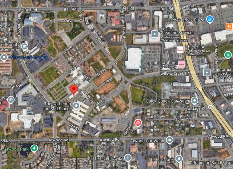 UCCE Placer map