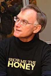Extension apiculturist Eric Mussen (1944-2022). (Photo by Kathy Keatley Garvey)