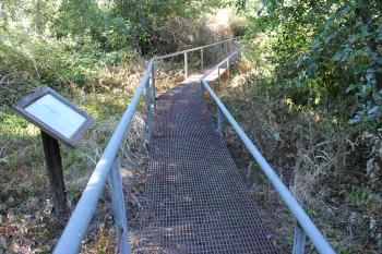 Part of the ADA access along the Porter Creek Nature Trail