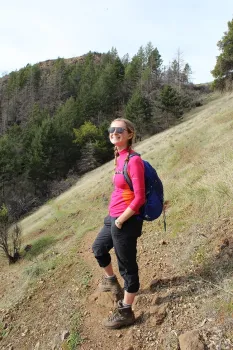 UC Davis doctoral student Grace Horne is hosting the Bioblitz on April 29 in the UC Davis Arboretum and Public Garden.